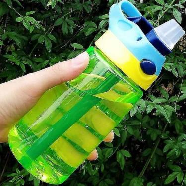Imagem de (3) Nova moda quente 480 ml fofo bebê copo de água vazamento prova bo 