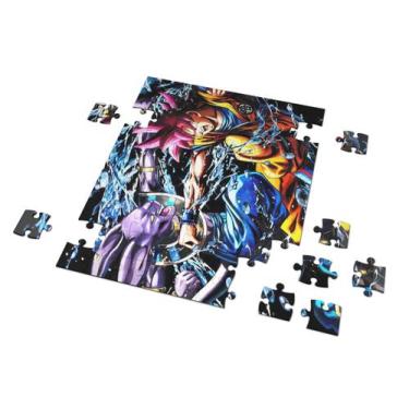 Imagem de Quebra Cabeca Dragon Ball Personalizado Beerus 120 Peças - Pomps Geek