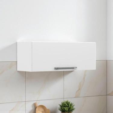 Imagem de Armário de Cozinha em Aço 1 para Geladeira Porta Horizontal Basculante