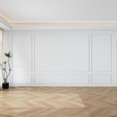 Imagem de Kit de moldagem de parede Pangda 3D Premade Accent Wainscoting Panel