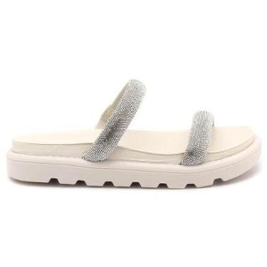 Imagem de Tamanco Vizzano Flatform Tiras Brilho Feminino 6459110-Feminino