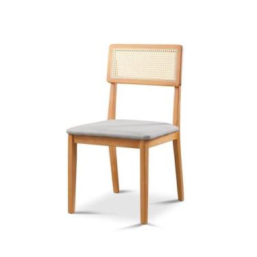 Imagem de Cadeira de Jantar com Encosto de Telinha Ava - Zurc Decor