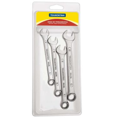 Imagem de Jogo de Chaves Combinadas Tramontina - 4 Peças