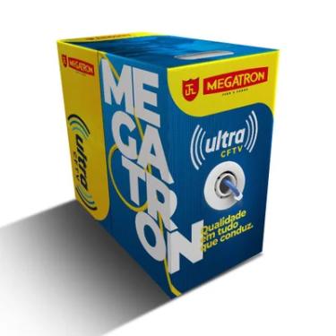 Imagem de Caixa De Cabo Megatron Cftv Cat5 300m Anatel Azul