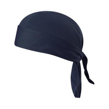 Imagem de Boné de Ciclismo Masculino de Secagem Rápida - Ideal para Uso Sob Capa