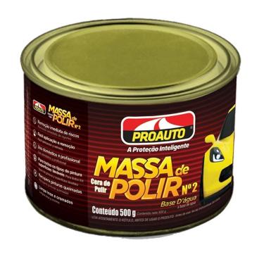 Imagem de Massa De Polir 500 Gramas Número 2 Proauto