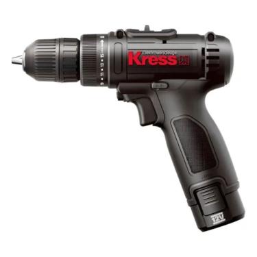 Imagem de Parafusadeira-furadeira Kress 12v 2ah 10mm Kua02.1 – Potente, Compacta E Profissional