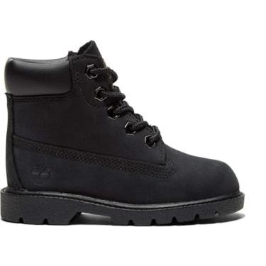 Imagem de Timberland Bota moderna unissex infantil clássica à prova d'água (bebê/criança pequena), Preto, 9 Toddler