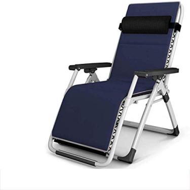 Imagem de Quatro estações com assento extragrande GG extra largo atualizado para cadeira de gravidade zero resistente reclinável dobrável ajustável com pernas quadradas