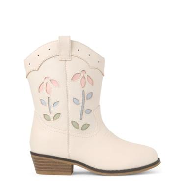 Imagem de Gymboree, e botas infantis cowgirl western, Off-white, 18