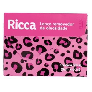 Imagem de Lenço Removedor de Oleosidade Ricca com 50 Unidades-Feminino