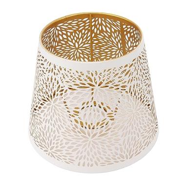 Imagem de Hyuduo Abajur de Ferro Com Padrão de Flor Esculpida para Piso e Mesa Abajur para Decoração de Quarto de Sala de Estar 15 Cm de Altura E27 E26 Compatível Com Lâmpada
