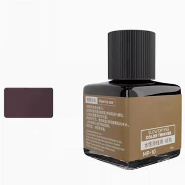 Imagem de MP-10~MP-29 40 g Tinta de revestimento à base de água para painel de tinta de construção de modelos, cor de destaque de linha (Hobby Tools) (MP-10)