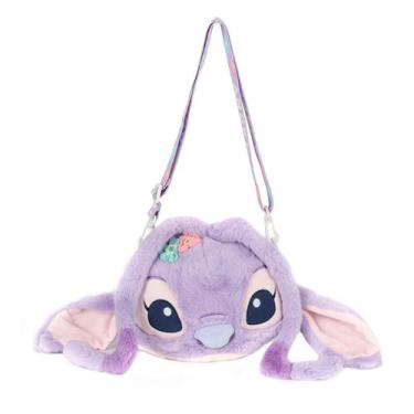 Imagem de Bolsa Infantil de Pelúcia Angel Stitch - Luxcel