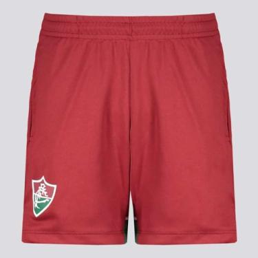 Imagem de Bermuda Fluminense Palma Infantil Vinho