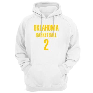 Imagem de Blusa Moletom Capuz Basquete Oklahoma Basketball número 2 - Loja Click