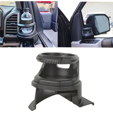 Imagem de RAGBUSCLE Suporte de bebida de porta lateral do passageiro para carros, suporte de copo de porta de carro, suporte de copo de porta de veículo, 2015-2023, compatível com Ford F150 - Direita