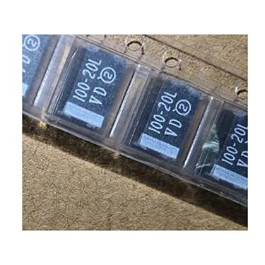 Imagem de 40PCS E 7343 CASE 20V 100UF 107K 107 10% 593D107X9020E2TE3 Chip Capacitor de tântalo