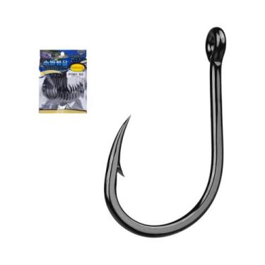 Imagem de Ganchos De Pesca Com Espinhos Em Aço Carbono Alto 50pcs Afiados Para Á