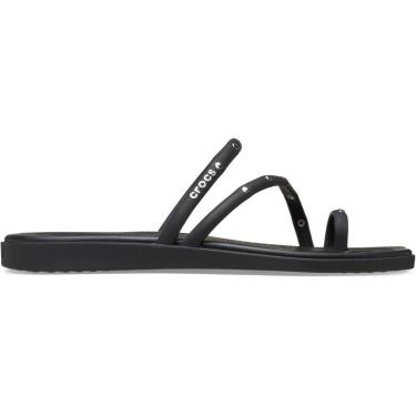 Imagem de Sandália Crocs Miami Studded Toe Loope Sandal Black-Feminino