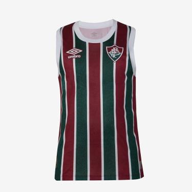 Imagem de Regata Masculina Umbro Fluminense Of.1 2024 (Basquete)-Masculino