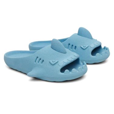 Imagem de Chinelo Tubarão Infantil Confortável Praia e Piscina-Unissex
