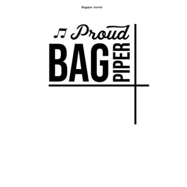 Imagem de Bagpiper Journal: 100 Pages | Dot Grid Interior | Bagpiping Irish Music Bagpipes Highland Scotland Team Musician Gift Kilt Funny Scottish Band Bag Pipe