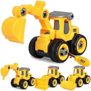 Imagem de Pacote com 4 brinquedos Take Apart  Brinquedo de carro de e - Gloome S
