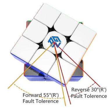 Imagem de Corrida de competição 3x3 do Magic Cube Z Gan356rs para adolescentes -