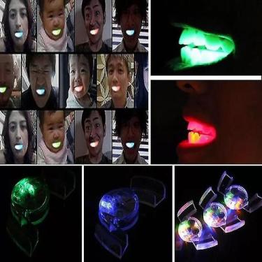 Imagem de Brinquedo engraçado para lâmpada de dente de Halloween com suspensório