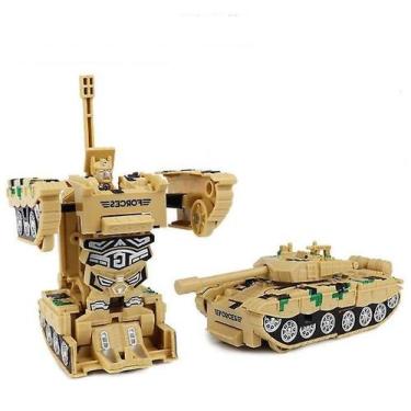 Imagem de Carro robô transformável para crianças, tanque, brinquedos, - Gloome S
