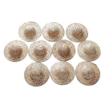 Imagem de Boné de boneca tricotando palha Bowler para bonecas Salon Blythe - Glo