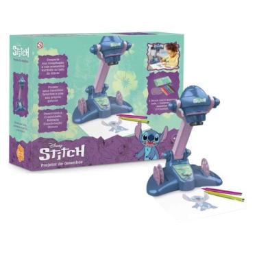 Imagem de Brinquedo Infantil Projetor de Desenhos Disney Stitch Multikids - BR25