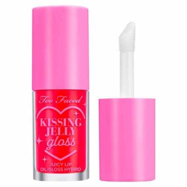 Imagem de Brilho Labial Too Faced Kissing Jelly Gloss 4,5ml, Cherry Pie