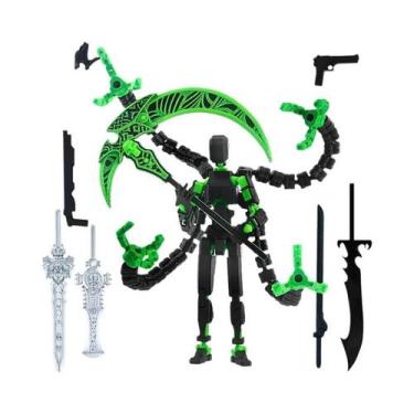 Imagem de Robô Shapeshift Impresso Em 3D Titan 13, Figura De Ação Móvel Multiart