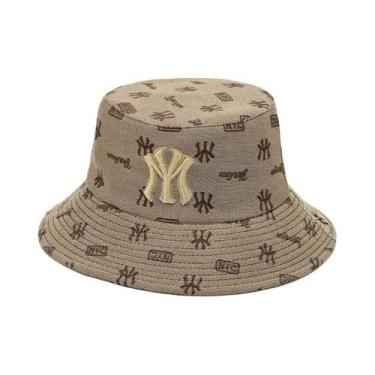 Imagem de Chapéu De Pescador Unissex De Verão Com Bordado De Letras, Versátil, P