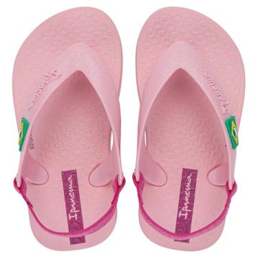 Imagem de Chinelo Infantil Menina Elástico Praia Macio Kids Ipanema