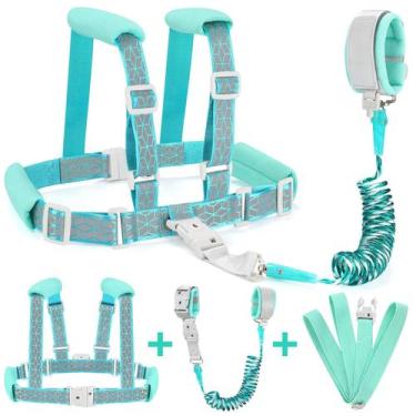 Imagem de Arnês infantil Leash Acmor Reflective com elo de pulso anti-perda - Ac
