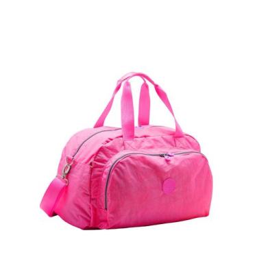 Imagem de Bolsa Grande Nylon Republic Vix 4732235 Viagem Academia, Pink