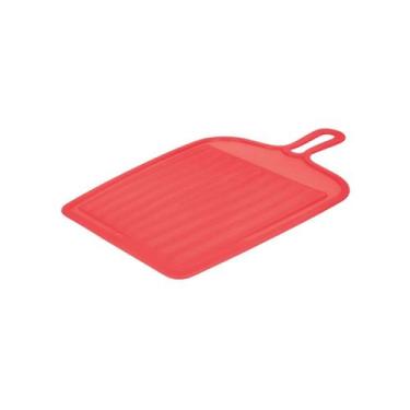 Imagem de Tábua para Cortes em Plástico com Cabo Zeek, VERMELHO