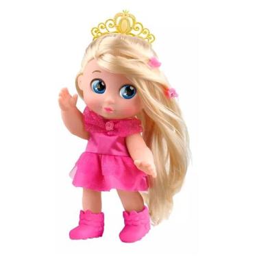 Imagem de Boneca Minha Primeira Princesa Kilty Pop 26 Cm - Roma Brinquedos, Rapu