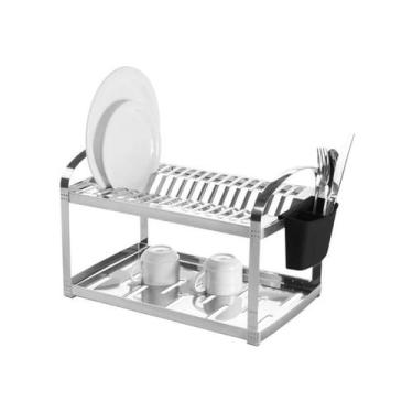Imagem de Escorredor 16 Pratos em Aço Inox Mak-Inox - Mak Inox