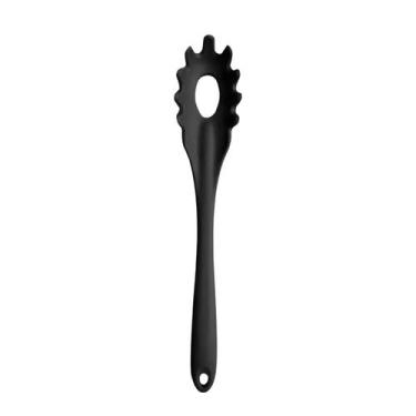 Imagem de Pegador de Macarrão de Silicone Preto - OIKOS