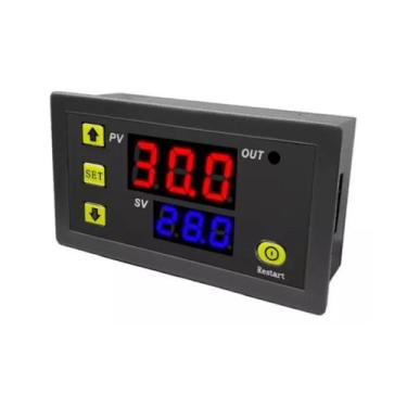 Imagem de Controlador de Temperatura Aquecimento e Refrigeracao 1 Saida 10A 110/