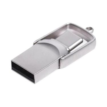 Imagem de Pen Drive USB 2.0 De Alta Velocidade Bliksem 2 Em 1, 32GB, 64GB, 128GB