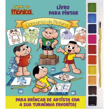 Imagem de Livro - Turma da Mônica Livro para Pintar com Aquarela - On Line Edito
