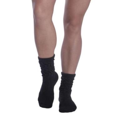 Imagem de Meia aeróbica Esportiva Feminina Selene, 34 a 39, Preto