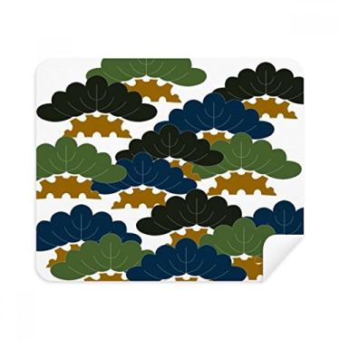 Imagem de Pano de limpeza de tela com padrão tradicional de pinheiro chinês, 2 peças, tecido de camurça