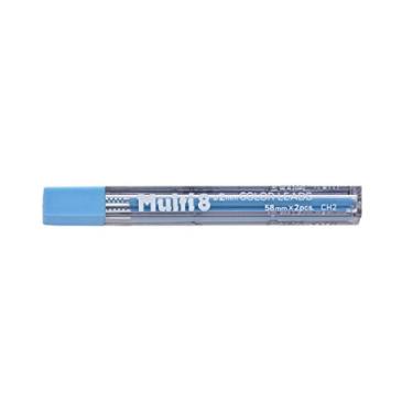 Imagem de Pentel Recarga de grafite de 2 mm multicolorido, azul celeste (CH2-S)