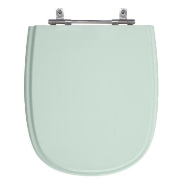 Imagem de Assento Laqueado Sabatini Verde Água Tampa Para Vaso Icasa
